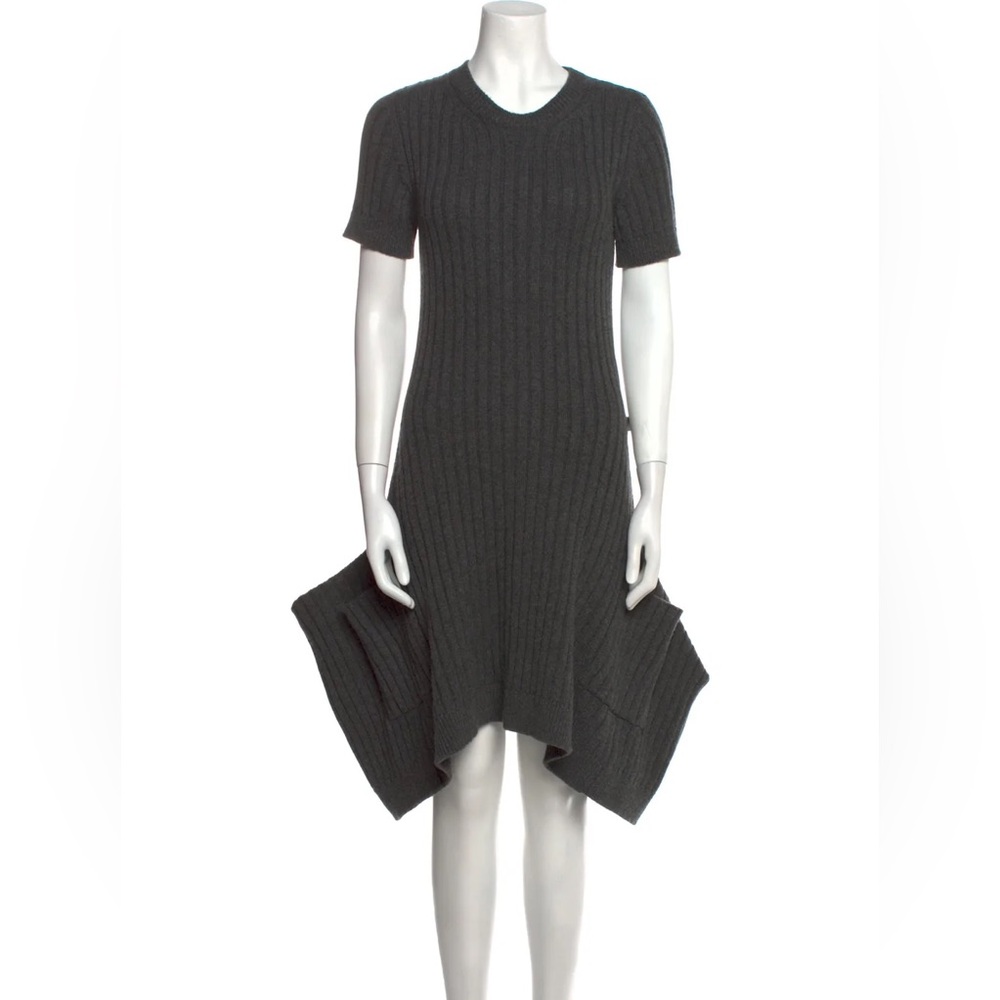 Louis Vuitton Grey Cashmere Sweater Dress - New With Tags